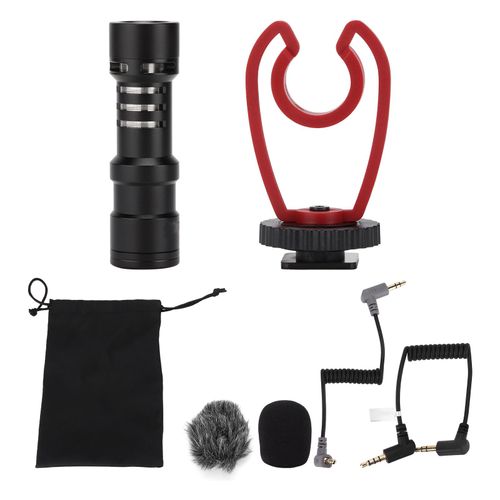 Microphone video canon VM-Q1 3,5 mm pour appareil photo, mini-microphone a condensateur pour enregistrement et interview