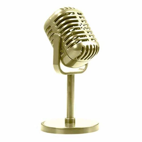Microphone Vocal Dynamique RTro Classique, Support Universel pour Performances en Direct, Karaok, Enregistrement en Studio, Dor