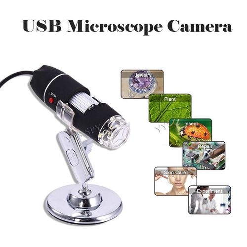 Microscope Portable USB caméra loupe numérique avec méga Pixels 500X à