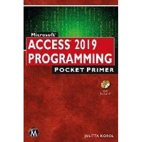 Microsoft Access 2019 Programming Pocket Primer    Format Broch 
