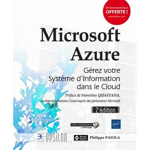 Microsoft Azure - Grez Votre Systme D'information Dans Le Cloud    Format Beau livre 