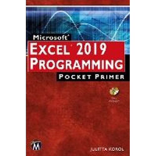 Microsoft Excel 2019 Programming Pocket Primer    Format Broch 