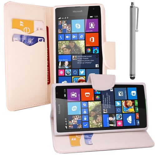 Etui Portefeuille Pour Microsoft Nokia Lumia 535 5.0