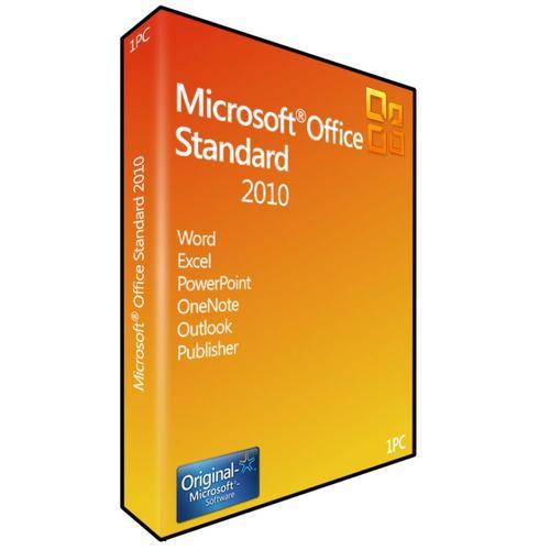 Microsoft Office 2010 Standard 1 Pc