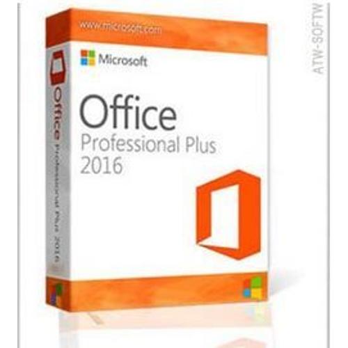 Microsoft Office 2016 Professional Plus Multilingual 32/64 Bits - Version Tlchargeable