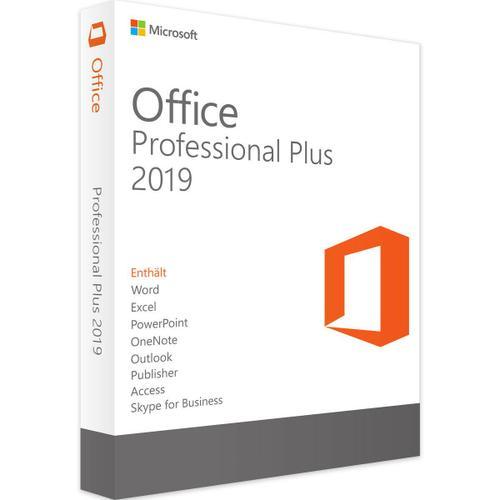 Microsoft Office 2019 Professional Plus (Licence Dmatrialise)