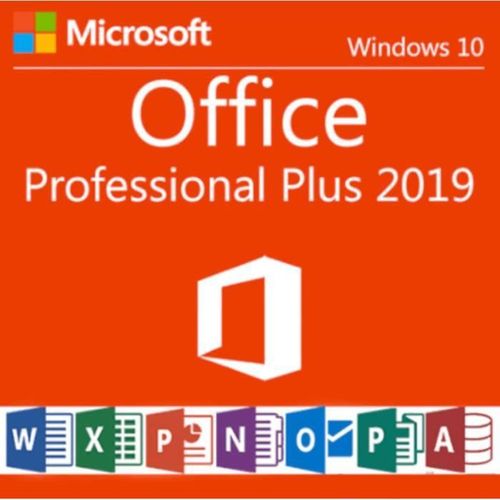 Microsoft Office 2019 Professionnel Plus 32/64 Bit Cl D'activation Originale - 1 Pc Volume - Rapide - Version Tlchargeable