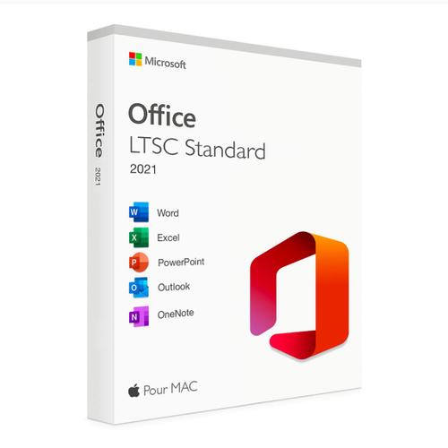 Microsoft Office 2021 Standard Pour Mac - Socit Franaise / Facture Tva