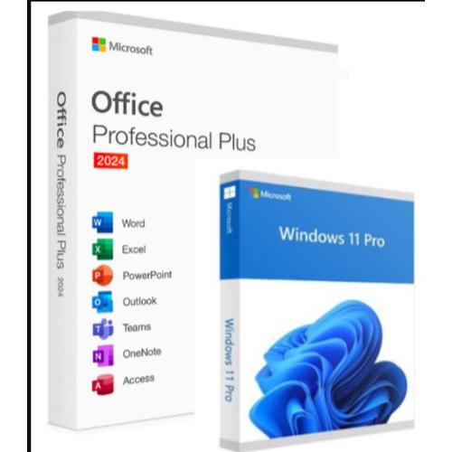 Microsoft Office 2024 Professional Plus + Microsoft Windows 11