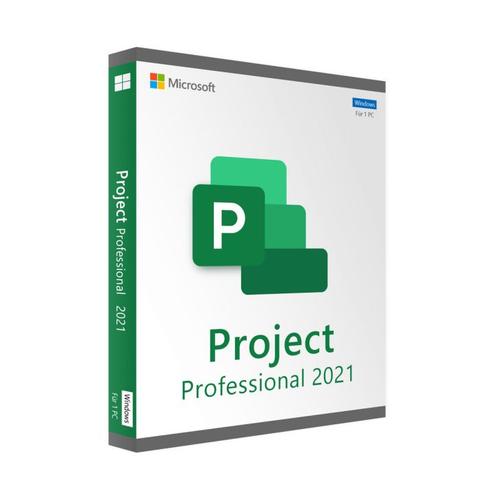 Microsoft Project 2021 Professionnel - Cl Licence  Tlcharger - Livraison Rapide 7/7j - Logiciel En Tlchargement