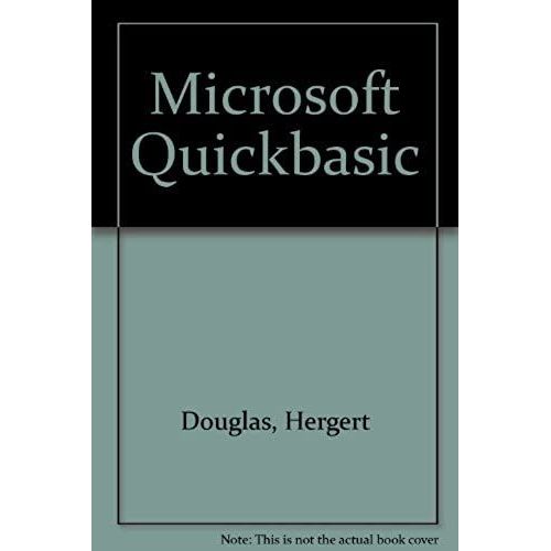 Microsoft Quickbasic   de unknown  Format Broch 