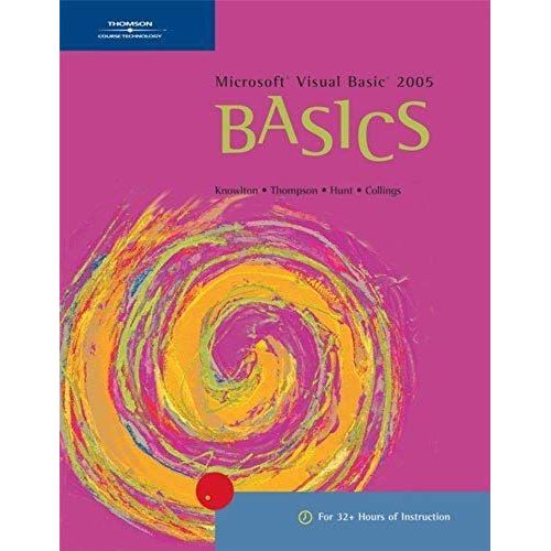Microsoft Visual Basic 2005 Basics (Basics Series)   de Brad Hunt  Format Broch 