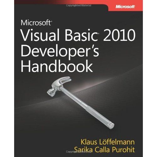 Microsoft Visual Basic 2010 Developer's Handbook   de Sarika Calla Purohit  Format Broch 