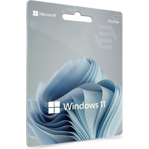 Microsoft Windows 11 Famille (Home) - 64 Bits - Cl Licence  Tlcharger - Livraison Rapide 7/7j