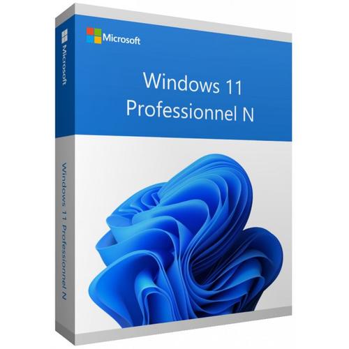 MicrosoftWindows11ProfessionnelN(ProN)-64bits-Clélicenceàtélécharger-Livraisonrapide7/7j