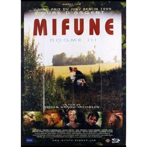 Mifune, Dogme Iii / Mifunes Sidste Sang - Affiche Originale De Cinma - Format 120x160 Cm - Un Film De Soren Kragh-Jacobsen Avec Iben Hjejle, Anders W. Berthelsen, Jesper Asholt, Emil Tarding 3 - 1999