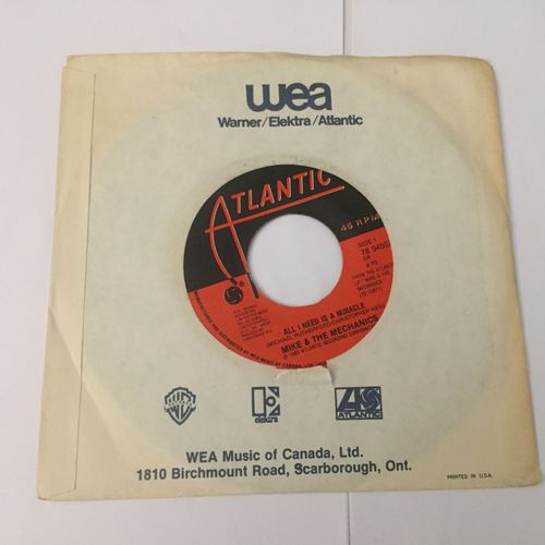 Mike & The Mechanics  All I Need Is A Miracle - Mike - Mechanics