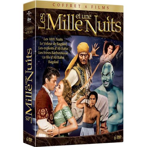 Mille Et Une Nuits - Coffret : Les 1001 Nuits + Le Voleur De Bagdad + Les Exploits D'ali Baba + Les Frres Barberousse + Le Fils D'ali Baba + Bagdad - Pack