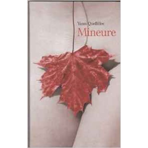 Mineure   de Yann Quefflec  Format Reli 