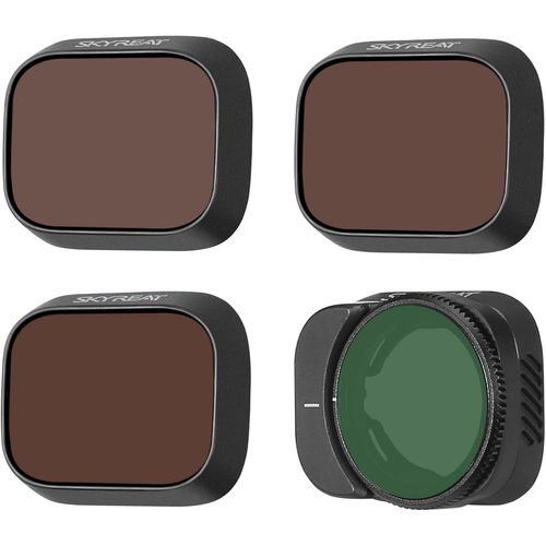 Mini 3/Mini 3 Pro Nd Filtre Polarisant Nd Kit De Filtres Compatibles Avec Dji Mini 3 Pro Accessoires (Cpl Nd8 Nd16 Nd32) - (Version Plastique)[Gop6256492]