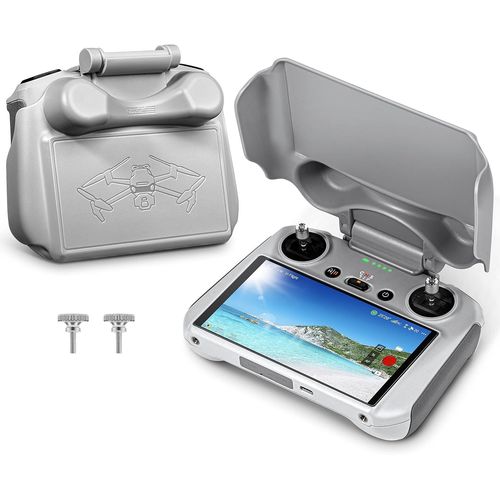 Mini 3 Pro 2 En 1 Pare-Soleil,Joysticks Protection Solaire Pour Dji Mini 3 Pro/Mini 3/Air 2s/Mavic 3 Classic/Mavic 3 Pro Tlcommande Protection Complte Accessoires(Rc Uniquement)(Q463)