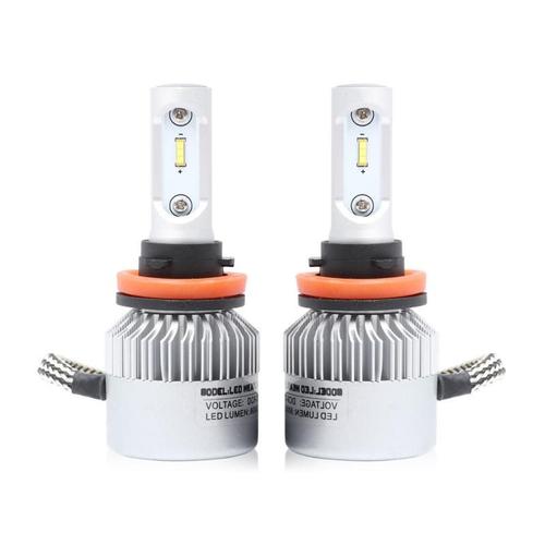 Mini Ampoules Led Sunshine Pour Voiture, Lampes Antibrouillard, Kit De Lumires De Sauna Automatique, Fournitures Professionnelles, H11, 36w, 8000lm, 6500k, 1 Paire