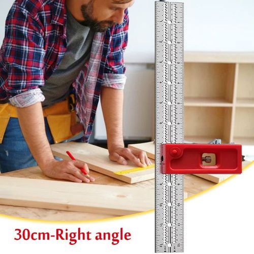 Mini Arrondisseur  Double Carr Furt Able,Outil De Calcul,Ensemble D'angle De Bord De Travail - Type 30cm Right Angle