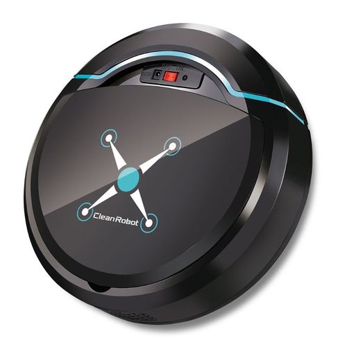 Mini aspirateur Robot silencieux 2,76 pouces Super fin avec bote  poussire de grande capacit Rechargeable par USB pour une grande pice May06102383