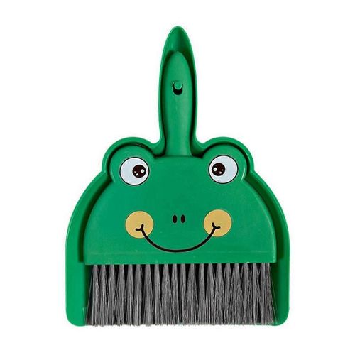 Mini balai pelle  poussire enfants mignon dessin anim petit ensemble de nettoyage faire semblant de jouer jouets enfant en bas ge petit mnage aide ensemble grenouille