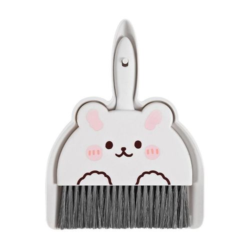 Mini Balai Pelle  Poussire Enfants Mignon Dessin Anim Petit Ensemble De Nettoyage Faire Semblant De Jouer Jouets Enfant En Bas ge Petit Mnage Aide Ensemble Lapin