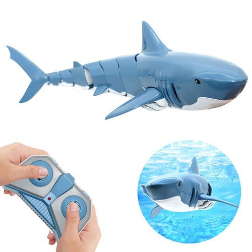 Mini Bateau De Requin lectronique 2.4g, Jouet Sous-Marin, Simulation De Bateau De Requin Rc, Tlcommande lectronique, Appt Cadeau