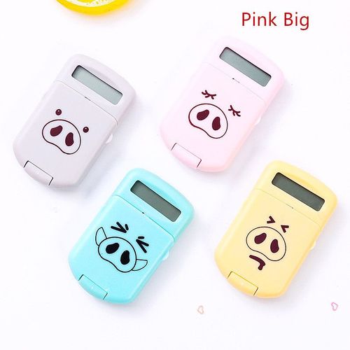 Mini Calculatrice De Poche Avec cran  8 Chiffres, Batterie Ultra-Mince, Jolie Calculatrice Crative Pour colier