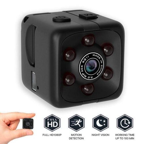 Mini Camra  Dtecteur De Mouvement Hd 1080p, Camscope De Vision Nocturne Dv Dvr, Scurit  Domicile, Dtection De Maison Intelligente