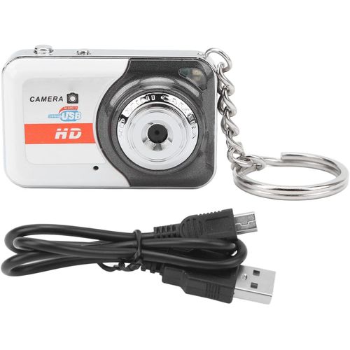 Mini Camra De Pouce, Camra Vido Portable Avec Dtection De Mouvement, Appareil Photo Numrique Pointant Et Prise De Vue, Prend En Une Carte De 32 Go, Camra Hd Dv Tendance Exqui[CAM6262228]