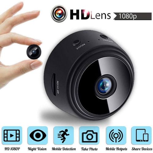 Mini Camra De Scurit Domestique Sans Fil, Wifi 1080, A9, Camscope D'extrieur, Version Nuit, Livraison Directe