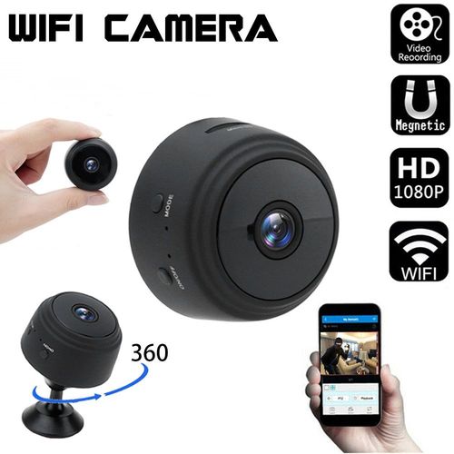 Mini Camra De Surveillance Ip Wifi Hd A9, 1080p, Petit Camscope De Scurit Avec Dtecteur De Mouvement Et Vision Nocturne, Dvr