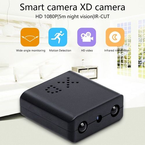 Mini Camra Intelligente Hd, Vision Nocturne, Micro-Petit Dtecteur De Mouvement, Bande Vido De Scurit  Domicile, Fonction Ir-Cut
