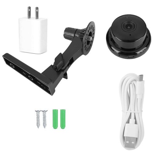 Mini Camera Ip Sans Fil 1080p P2p Avec Bouton Wifi Et Detecteur De Mouvement Infrarouge, Alarme, Etats-Unis