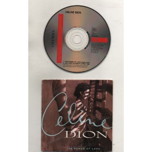 Mini Cd Rare 2 Titres Celine Dion - The Power Of Love
