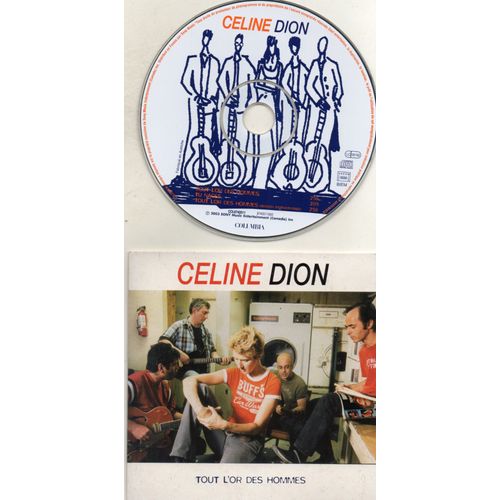 Mini Cd Rare Celine Dion - Tout L'or Des Hommes