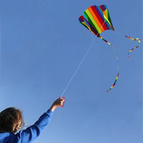 Mini Cerf-Volant De Poche Color Pour Enfants, Jouet D'extrieur  Longue Queue, Sport Amusant, Doux, Jouet D'extrieur, I4h5