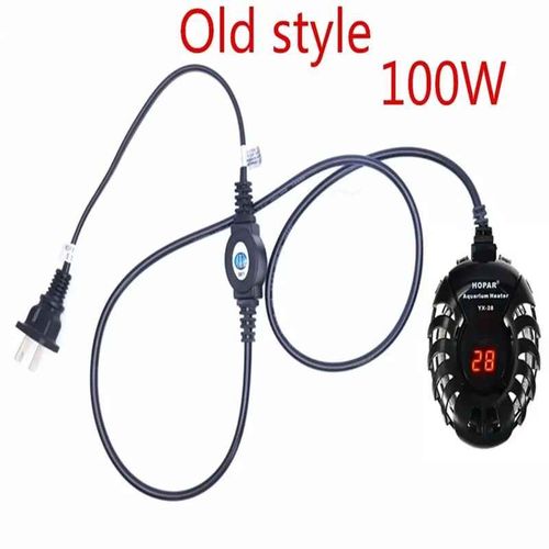 Mini Chauffe-Tortue Pour Aquarium,Chauffage Prcieux Pour Poisson,Thermostat Rglable En Temprature,Sr,25w,50w,100w - Type Xy-28 100w-220v Eu Adapter Plug