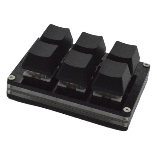 Mini-Clavier  6 Touches Pour Dessin Sous Forme De Logiciel Mcanique, Avec Interrupteur, Macro Rouge, Compatible Avec La Programmation Et Le Dessin Dans Le Dessin De Photoshop, W2v4