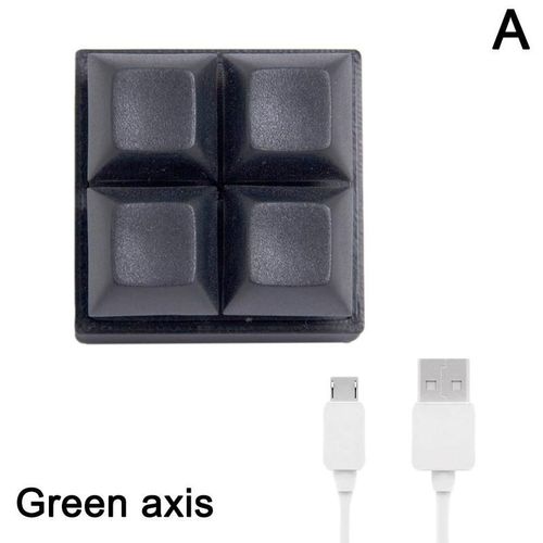 Mini Clavier De Jeu Mcanique  4 Touches, Macro De Programmation, Logiciel De Bricolage Avec Osu R2f8