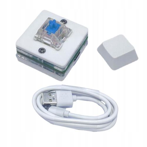 Mini clavier USB de jeu mcanique avec programmation RVB et interrupteur bleu