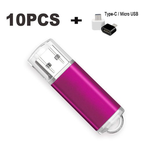 Mini cl USB 2.0 avec laser gratuit,4 Go,8 Go,16 Go,32 Go,64 Go,128 Go,10 pices/lot- Pink-4GB-A5