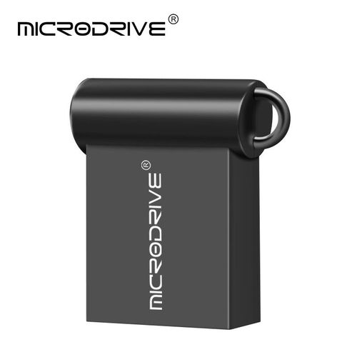 Mini cl usb 2.0 en mtal,3 couleurs,support  mmoire de 32gb 64gb 128gb,lecteur flash - Type Black-8 GO