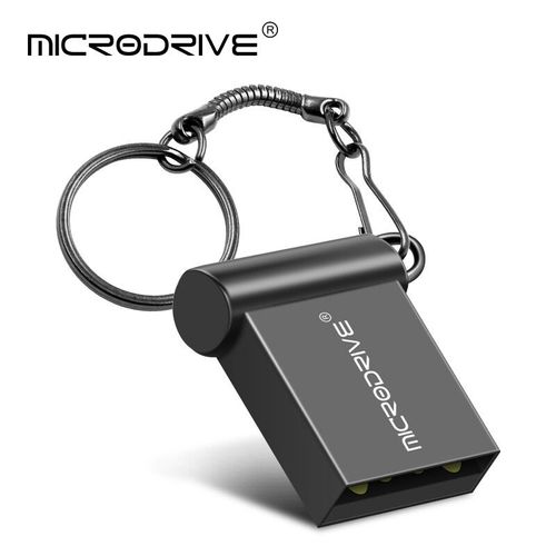Mini cl USB 2.0 en mtal,4 Go,8 Go,16 Go,32 Go,64 Go,128 Go,cl USB,cl USB,disque U,mmoire flash - Type Black-128 Go