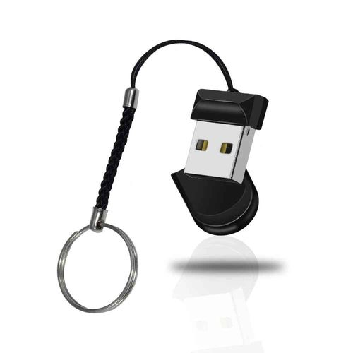 Mini cl USB 2.0 super tanche,support  mmoire de 4 Go 8 Go 16 Go 32 Go 64 Go- black-4 GO