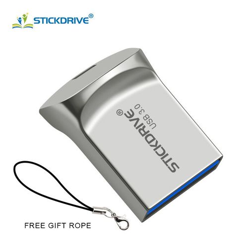 Mini cl USB 3.0 de capacit relle,support  mmoire de 8 Go 16 Go 32 Go 64 Go,3.0- Argent-256 GO